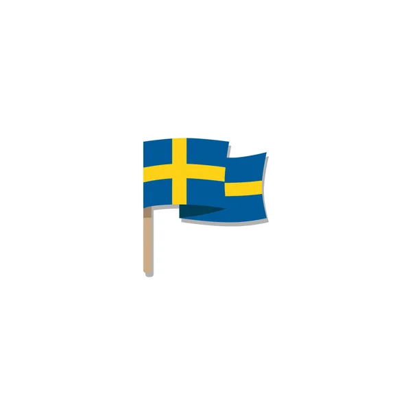 Flag of Sweden vector — Stock Vector