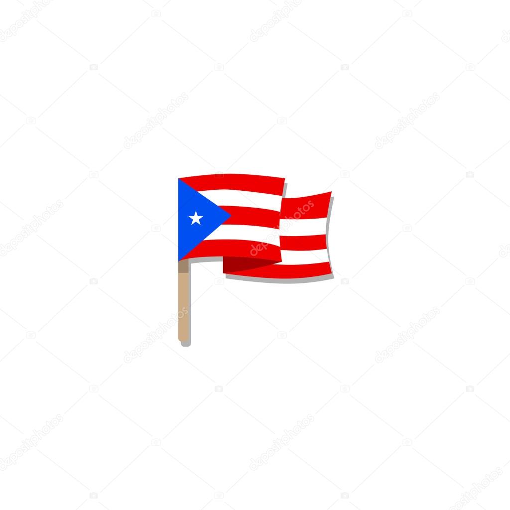 Download Waving Puerto Rico Flag — Stock Vector © yana_viniukova ...