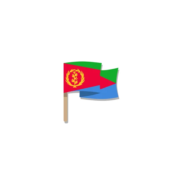 Eritrea Flag vector — Stock Vector