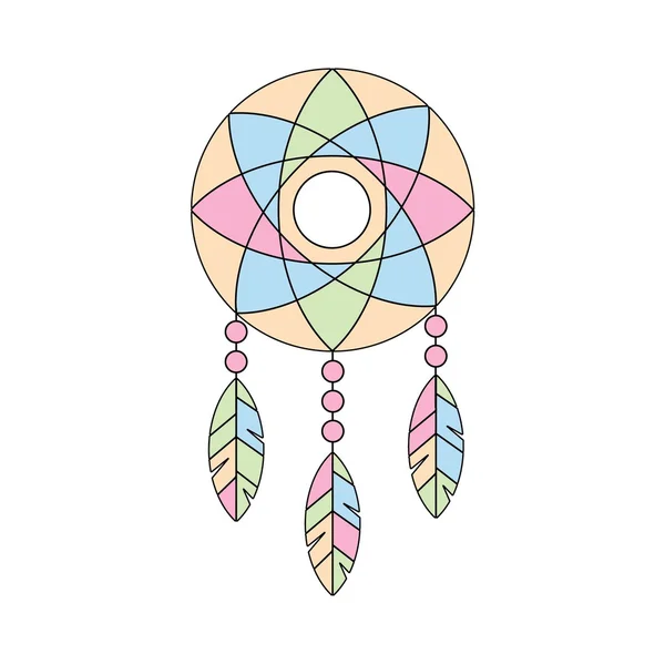 Dream catcher wektor ikona — Wektor stockowy