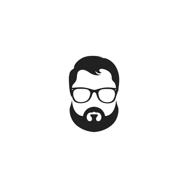 Mode silhouette style hipster, illustration vectorielle — Image vectorielle