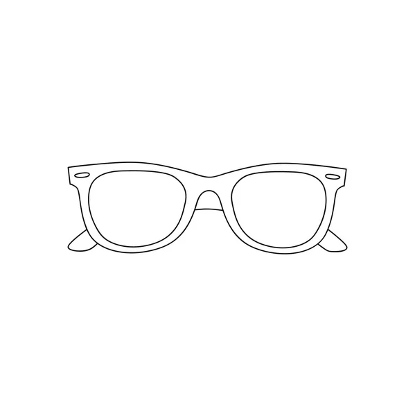 Vector icono gafas de sol — Vector de stock