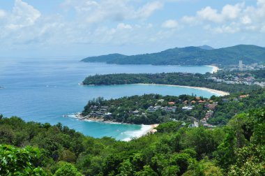 Plaj ve deniz - Phuket, Tayland için üç yuva