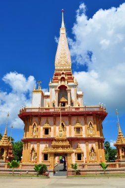 Budist tapınağı ve pagoda Tayland