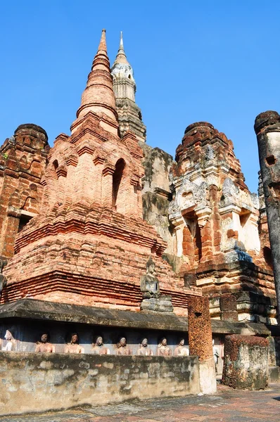 Pagoda nel Parco Storico di Sukothai, Thailandia — Foto Stock