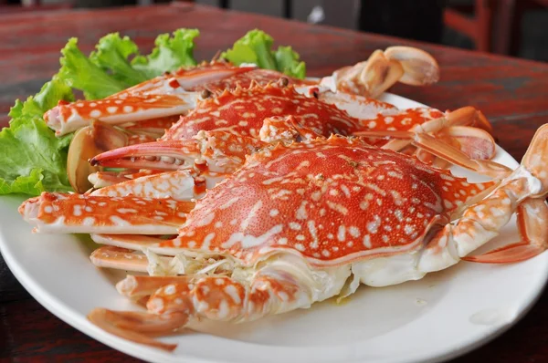 Farine de poisson - Crabe cuit à la vapeur — Photo