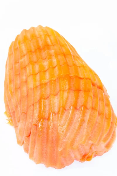 Papaya op witte achtergrond — Stockfoto