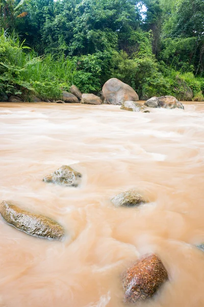 Forsränning rutten i Mae Taeng på Chiang Mai, Thailand — Stockfoto