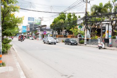 Nimmanhaemin Road On Augus 3 , 2016 Chiang Mai, Tayland