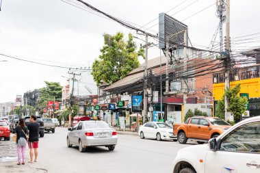 Nimmanhaemin Road On Augus 3 , 2016 Chiang Mai, Tayland