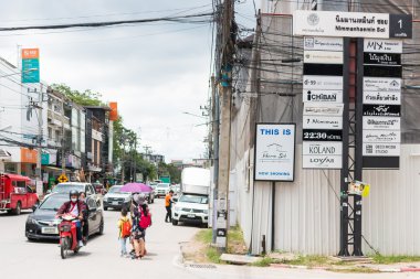 Nimmanhaemin Road On Augus 3 , 2016 Chiang Mai, Tayland