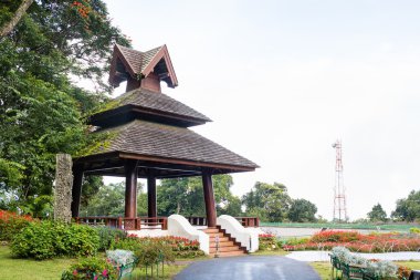 Phuping Palace on Augus 3 , 2016 Chiang Mai, Tayland