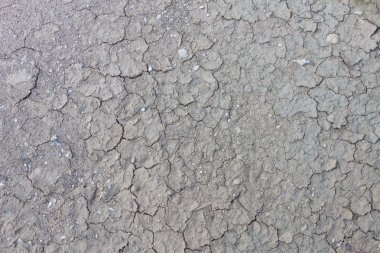 Kil zemin kirli kırık yakın çekim 