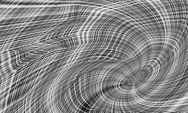 Abstract background  black and white spiral optical illusion
