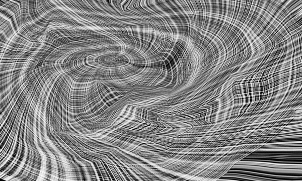 Fondo abstracto ilusión óptica espiral en blanco y negro —  Fotos de Stock