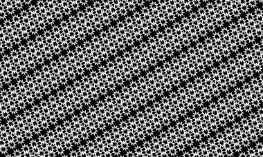 Siyah arka plan üzerine yıldız tasarım grubu