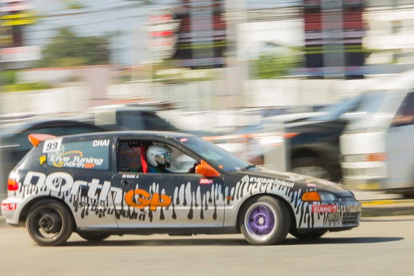 CHAINGMAI THAILAND - NOVEMBRO 23: Atleta tailandês não identificado dr — Fotografia de Stock