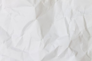 Buruşuk beyaz kağıt arka kapatmak