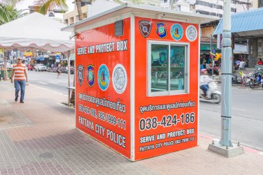 Pattaya, Tayland - 17 Aralık 2014 Pattaya geliştirilen bir p