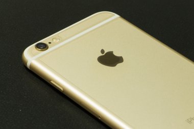 Chiang Mai, Tayland - 5 Ocak 2015: Yeni iphone 6 siyah b