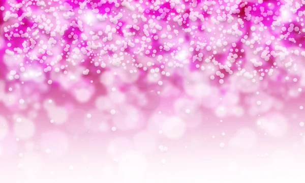 Rosa und weißer Glitzerglanz auf weißem Hintergrund — Stockfoto