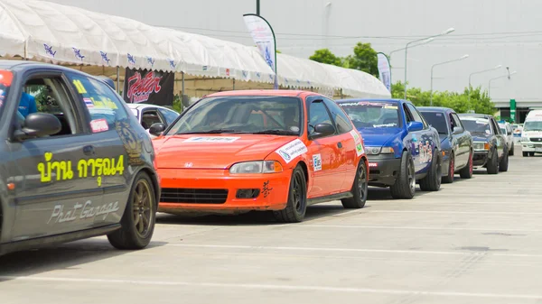 CHIANG MAI, TAILANDIA - 06 DE JUNIO: Carrera de pilotos indefinidos — Foto de Stock