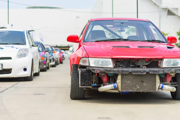 रेसिंग कारों और कार इंजन का हिस्सा का विवरण — स्टॉक फ़ोटो, इमेज