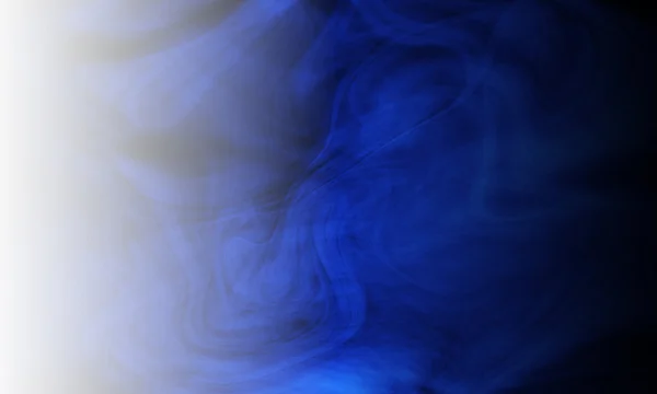 Scuro sfondo blu fumo — Foto Stock