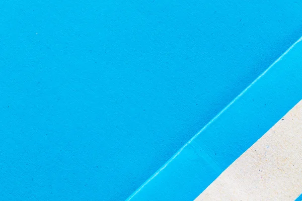 Leeres Papier, blauer Notizblock auf blauem Hintergrund — Stockfoto