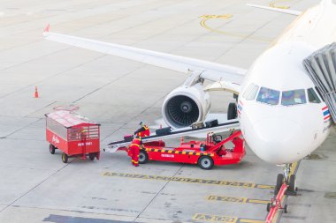22 Ağustos 2015 tarihinde Don Mueang Uluslararası Havaalanı'nda uçak Ben