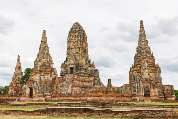 Wat Chaiwatthanaram, Ayutthaya, Tajlandia — Zdjęcie stockowe