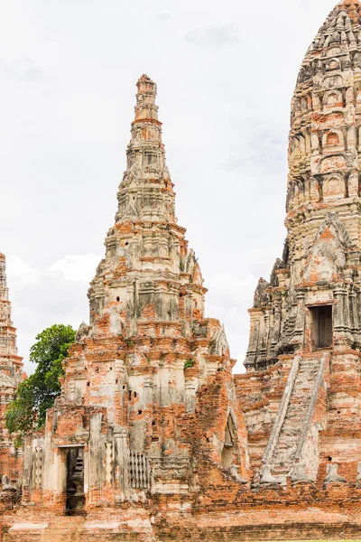 Wat Chaiwatthanaram, Ayutthaya Tailândia — Fotografia de Stock