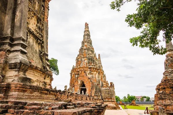 Wat Chaiwatthanaram, Ayutthaya, Tajlandia — Zdjęcie stockowe