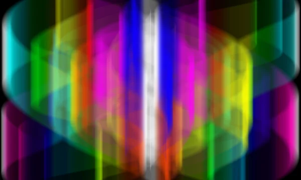 Rozmazané světla barevné duhy — Stock fotografie