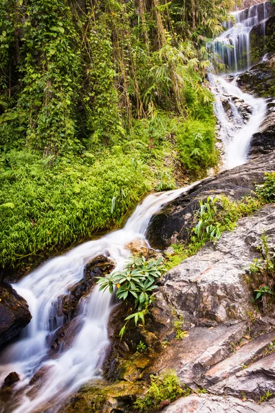 Huay Kaew vattenfall, Chiang mai provinsen, Thailand. — Stockfoto