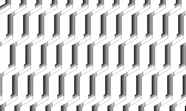 Abstracte achtergrond, naadloze geometrische patroon, zwart en wit — Stockfoto