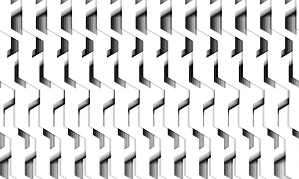 Absztrakt háttér, geometriai varrat nélküli mintát, fekete és fehér — Stock Fotó