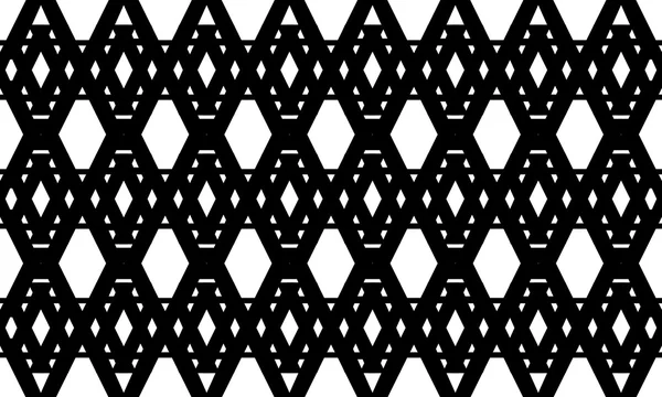 추상적인 배경, 기하학적 완벽 한 패턴, 흑인과 백인 — 스톡 사진