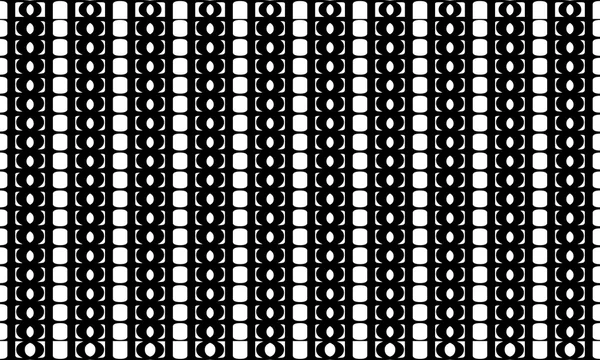 Fundo abstrato, Padrão geométrico sem emenda, Preto e branco — Fotografia de Stock