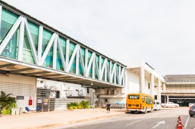 Phuket, Tayland - 16 Aralık: Phuket Uluslararası Havaalanı. T