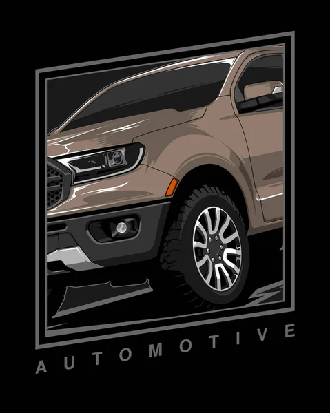 Automotive Sports Car Background Ilustração — Vetor de Stock