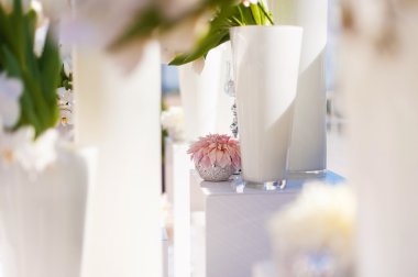 Çiçekli düğün süsü