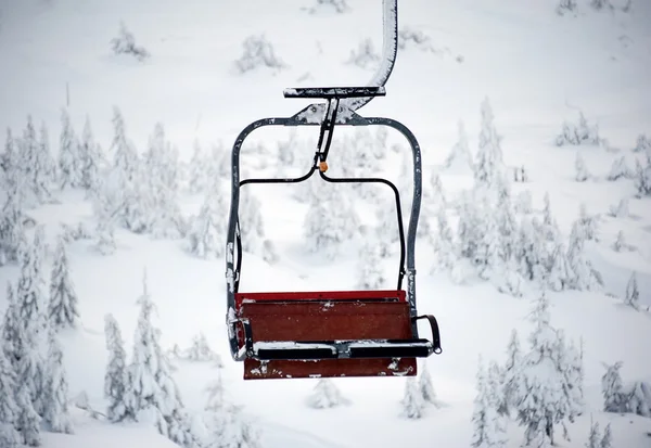 Kabelbaan Lift Bij Ski Resort — Stockfoto