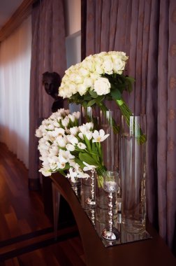 Düğün dekor çiçekli