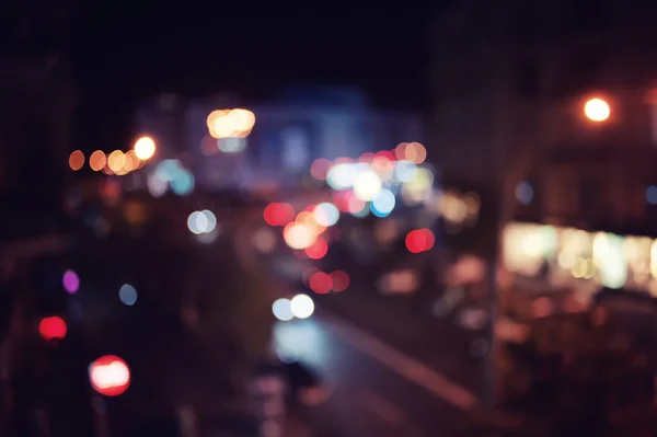 Astratto sfondo azzurrato di nulla paesaggio urbano — Foto Stock