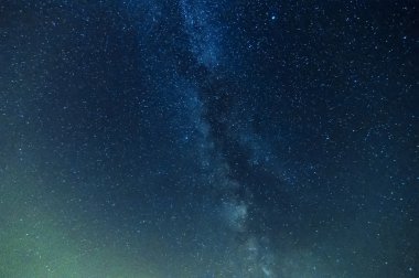 gece gökyüzü, doğal arka plan üzerinde Samanyolu
