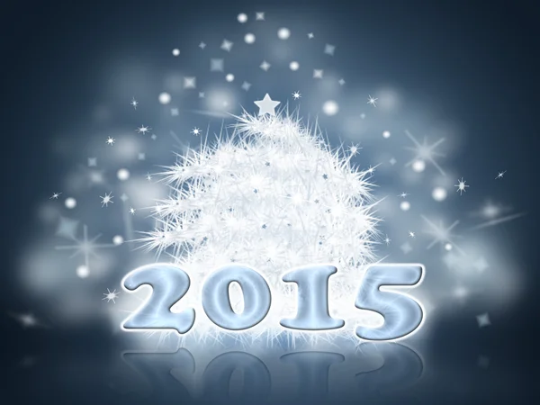 Happy new year 2015 Text Design — Stock Photo, Image