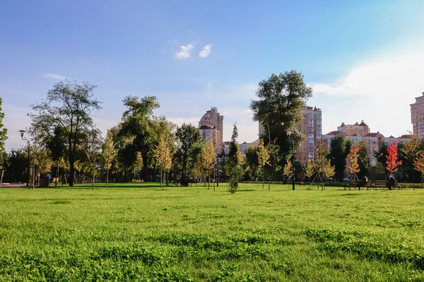 Inizio Autunno Primi Segni Dell Autunno Ucraina Kiev — Foto Stock