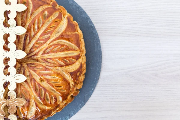 Galette Des Rois Epiphany — 스톡 사진