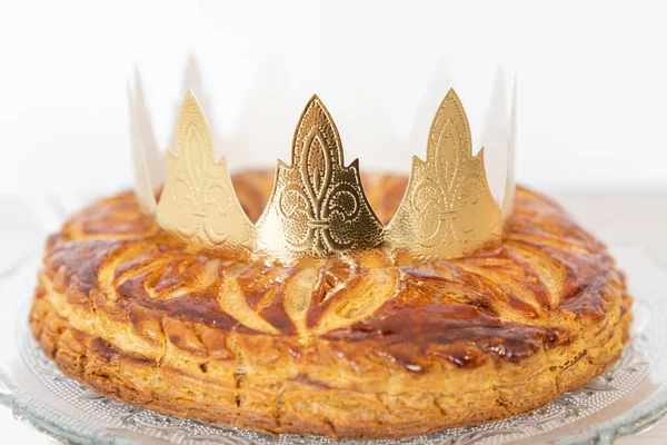 Galette Des Rois Megvilágosodás Idején — Stock Fotó